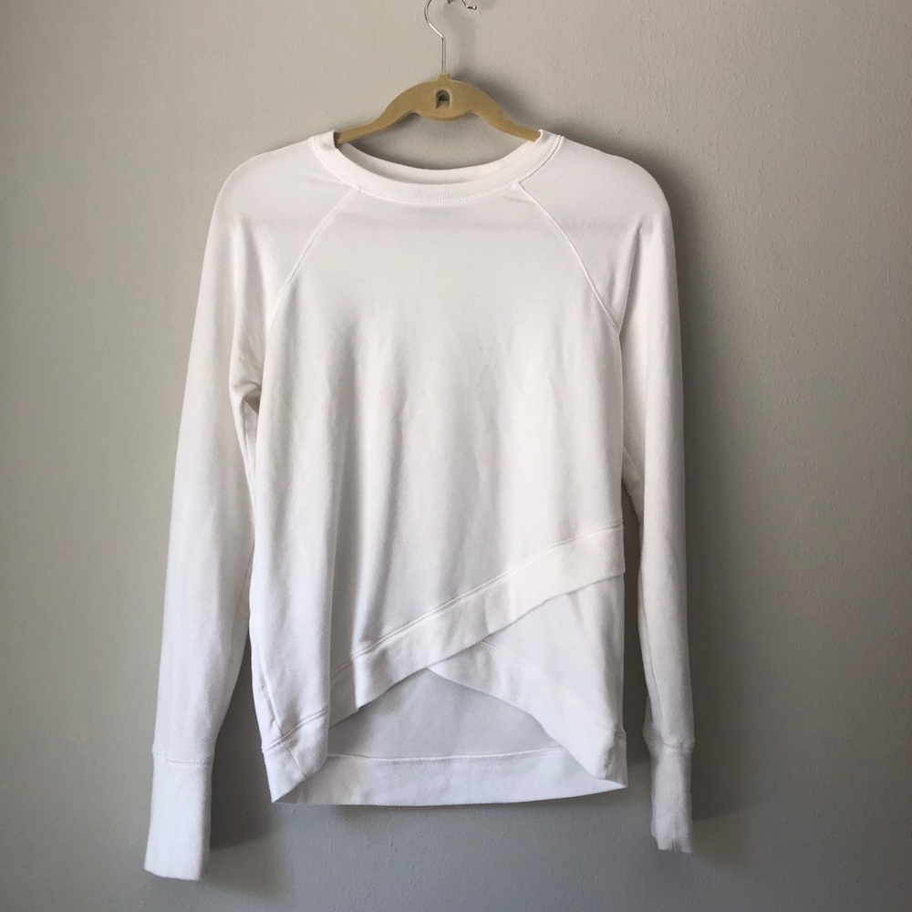 Athleta: Soft white sweater
